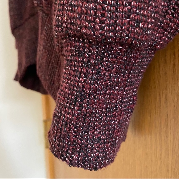 TOPSHOP • Oversized Knit Turtleneck Sweatshirt - Size 4 - Picture 6 of 12